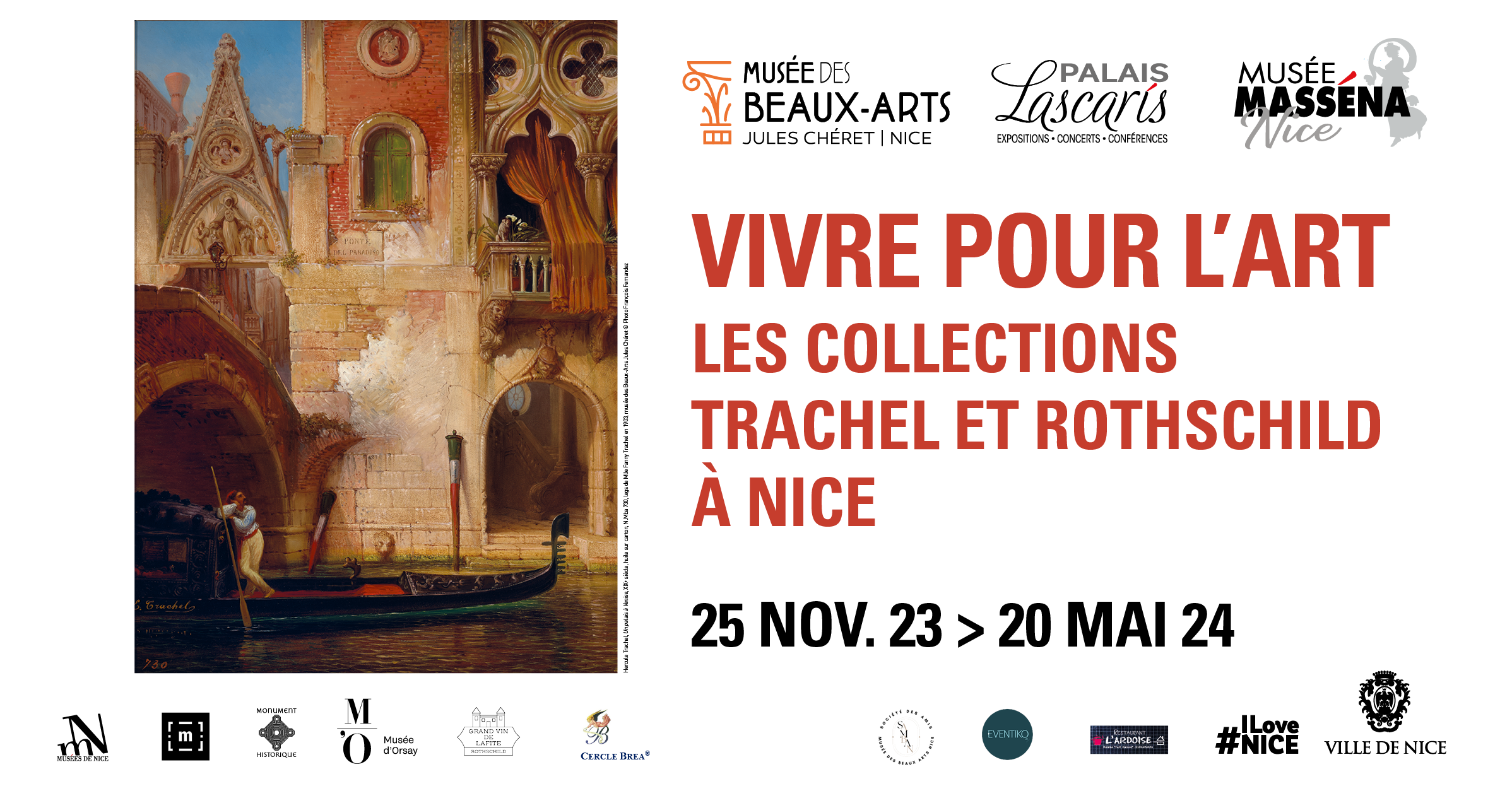 Vivre pour l’art. Les collections Trachel et Rothschild à Nice.